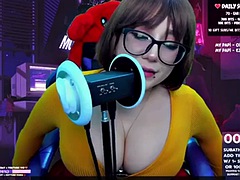 Velma will make you cum on her tongue