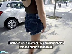 Blondine, Blasen, Vollbusig, Latina, Masturbation, Natürlichen titten, Öffentlich, Titten