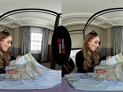 Tridimensionnel, Blonde, Sucer une bite, Réalité