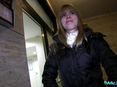 Desirable Darkhaired Needs Place To Crash 1 - Public Agent