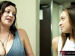 ベッドルーム, キス, なめる, オナニー, 剃毛, ストリッピング, オッパイの, おもちゃ