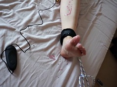 緊縛, デカパイ, ボンデージ, イギリス人, 浮気者, 熟年, ヤリマン, 妻