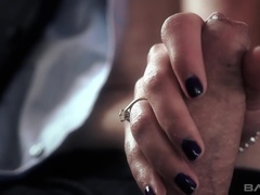 茶髪の, イく瞬間, 顔射, 下着