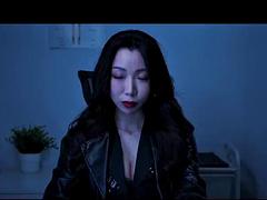 アジア人, 緊縛, フェラチオ, ハードコア, 淫乱熟女, 看護婦, 三人, オッパイの