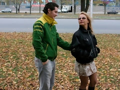 Анальный секс, Жопа, Блондинки, Минет, В машине, Натуральные сиськи, Чулки, Стриптизерша