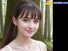 18, アジア人, 茶髪の, チン, グループ, 日本人, ティーン, オッパイの