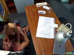 Leie, Arzt, Hundestellung, Lecken, Krankenschwester, Muschi, Uniform, Spanner