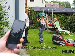 Blonde, Cocu, Tchèque, Pov, Chatte, Rasée, Nénés, Épouse