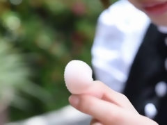 フェラチオ, 茶髪の, 毛深い, Hd, 日本人, メイド, 自然山雀, ティーン