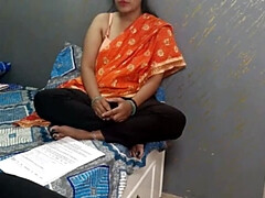 デカ尻, フェラチオ, イく瞬間, 言葉責め, インド人, 淫乱熟女, 義母, 三人