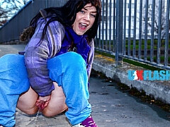 Británico, Hembra, Hd, Masturbación, Orgasmo, Al aire libre, Afeitado, Solo