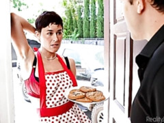 Grosser arsch, Grosser schwanz, Grosse titten, Blasen, Hundestellung, Kurzes haar, Dürr, Jungendliche (18+)