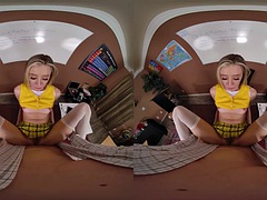 Dreidimensional, Blondine, Blasen, Behaart, Hardcore, Pornostars, Pov, Realität