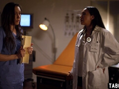 お尻, 茶髪の, Hd, ラティーナ, レズビアン, なめる, オフィス, 禁句