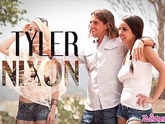 Sucer une bite, Hard, Hd, De plein air, Petite femme, Chatte, Adolescente