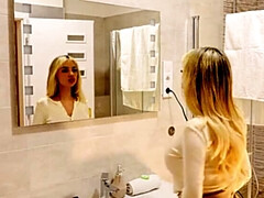 Gros seins, Blonde, Hd, Lingerie, Culottes ou slips, Jupe, Serré, Nénés