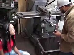 Beautiful and hot blonde with a big tail moaning and cumming, giving her pussy and very tasty spit to the gifted black guy: Porn