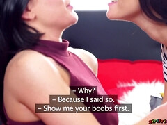 Teen horny lesbians porn video