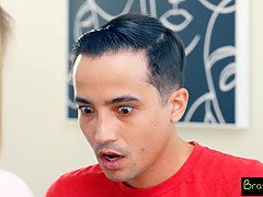 Asiatique, Blonde, Sucer une bite, Tir de sperme, Branlette thaïlandaise, Pov, Espagnole, Nénés