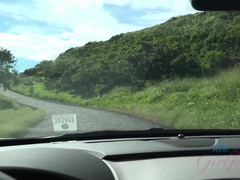 素人, フェラチオ, 茶髪の, オナニー, 公共, シャワー, ガリガリ, 靴下