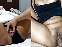 素人, カップル, 指いじり, 自家製, 馬乗り, 締まりの良い, ヴァージン, 濡れ