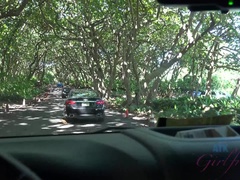 デカパイ, ブロンド, フェラチオ, 顔射, 指いじり, 手コキする, オイル, 濡れ