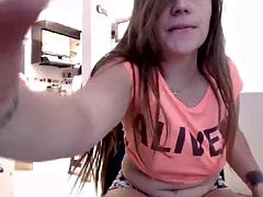 Enthousiasteling, Lesbisch, Webcamera