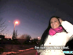 素人, イく瞬間, アウトドア, 公共, 現実