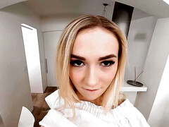 Jenny Wild has sex with boyfriend VR