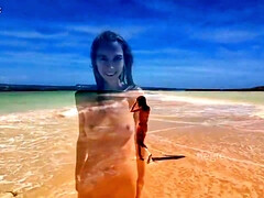 Playa, Belleza, Clásico, Hembra, Hd, Coño, Flaco, Tetas