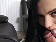 Grote lul, Bruinharig, Indisch, Gezichtspunt, Realiteit, Geschoren, Alleen, Tieten likken