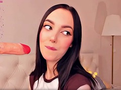 Grosser schwanz, Blasen, Dildo, Masturbation, Milf, Solo, Jungendliche (18+), Spielzeuge