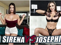 La Sirena 69 vs Josephine Jackson: Big Tits Latina and Pawg Battle