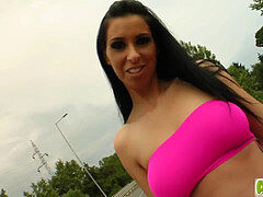 Verga grande, Europeo, Enorme, Pezones, Paja con tetas, Tetas