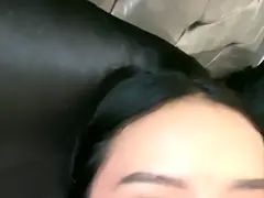 Indo slut try new lingerie nude sex