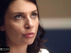 ボンデージ, 茶髪の, イく瞬間, イマラチオ, なめる, オーガズム, オマンコ, 馬乗り