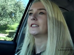 Amateur, Audition, Blonde, Sucer une bite, Tir de sperme, Queue, Branlette thaïlandaise, Maigrichonne