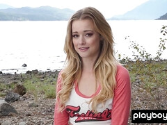 18 ans, Naturelle, Seins naturels, De plein air, Maigrichonne, Solo, Adolescente, Nénés