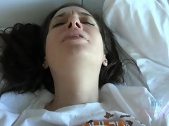 お尻, 茶髪の, 彼女, パンティ, 剃毛, ストリッピング, いじめ, オッパイの
