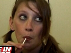 Enchanting lassie's amateur clip