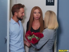 Blondine, Hardcore, Ehemann, Milf, Muschi, Rasiert, Titten, Ehefrau