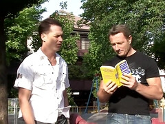 フェラチオ, 古典, チン, 毛深い, 乳首, オーガズム, 三人, オッパイの
