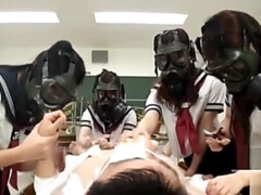 Asiatisch, Sadomasochismus, Blasen, Cfnm, Spermaladung, Fetisch, Handjob, Hardcore