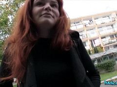 Tchèque, Européenne, Branlette thaïlandaise, Hard, De plein air, Pov, Réalité, Rousse roux