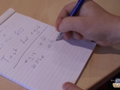 Anal, Noire, Blonde, Gorge profonde, Médecin, Bureau, Maigrichonne, Adolescente