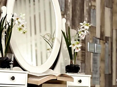 アナル, お尻, デカパイ, ブロンド, バック, 巨大, マッサージ, 淫乱熟女