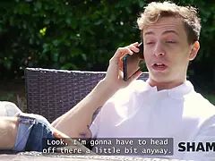 Grosse titten, Bizarr, Blondine, Paar, Hd, Reif, Schreiend, Strümpfe