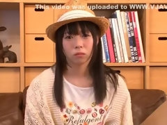 Enticing Japanese GF attending in XXX casting