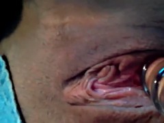 En gros plan de très près, Doigter, Masturbation, Orgasme, Gicler