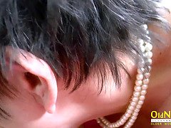 美人, ブロンド, 巨乳な, お婆さん, レズビアン, オナニー, 母, オマンコ